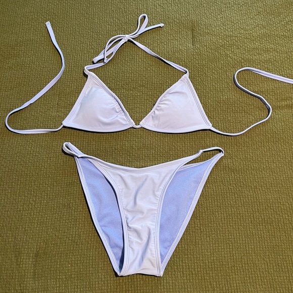 Light Blue/Purple Bikini Set - Picture 1 of 4
